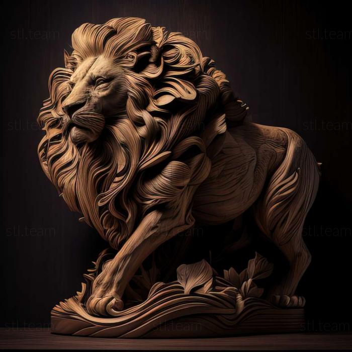 Animals lion